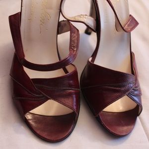 Strappy vintage heels